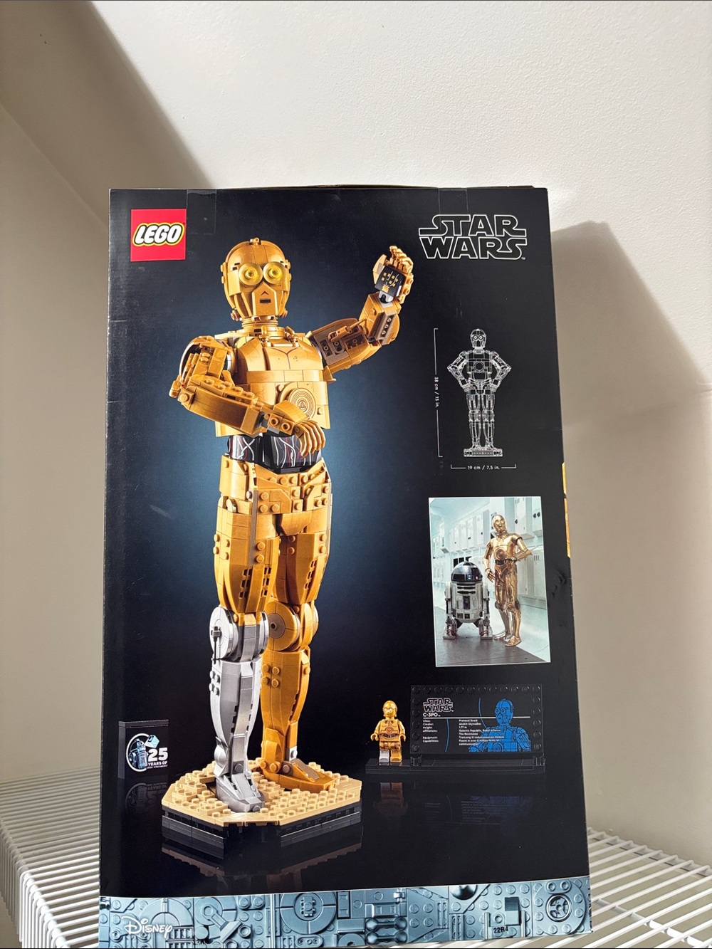 Lego Star Wars C-3PO Figure – Gold and Silver